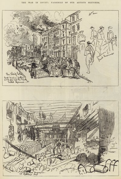 La guerre en Égypte - Melton Prior